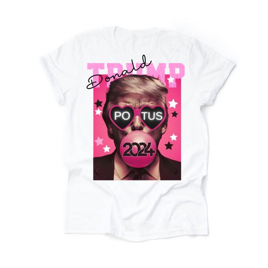 The “Trump 2024 Bubble Gum” Tee