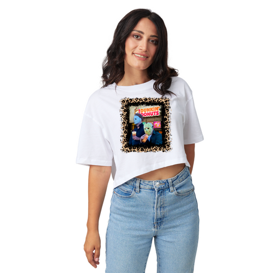 The “Horror & Donuts” Crop Top