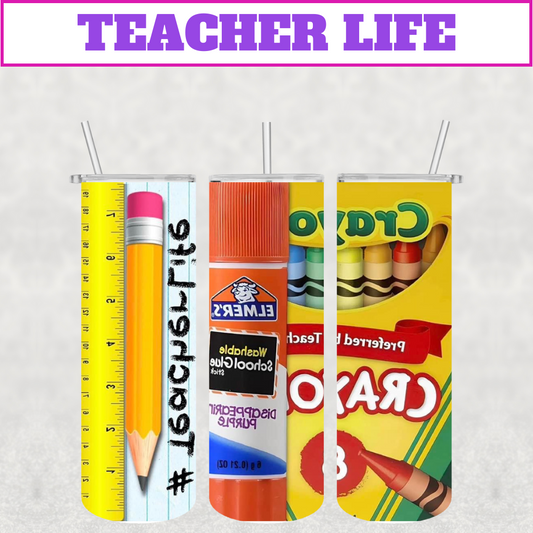 Teacher Life Stainless Steel Tumbler