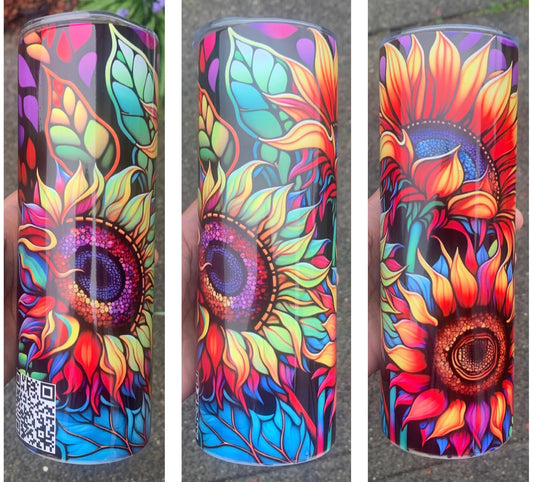 Sunshine & Rainbows Stainless Steel Tumbler