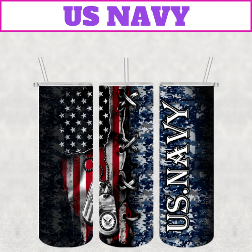 The US Navy Stainless Steel Tumbler