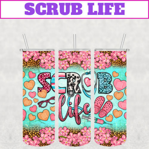 The Scrub Life Stainless Steel Tumbler