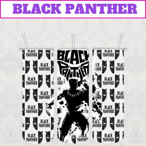 The Black Panther Stainless Steel Tumbler