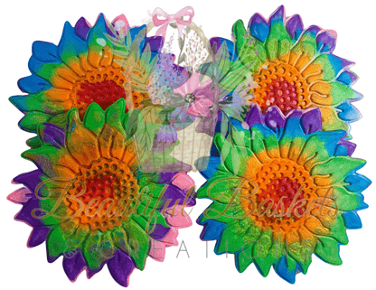 Sunflower Resin Coasters - Sista Sista Kreations 