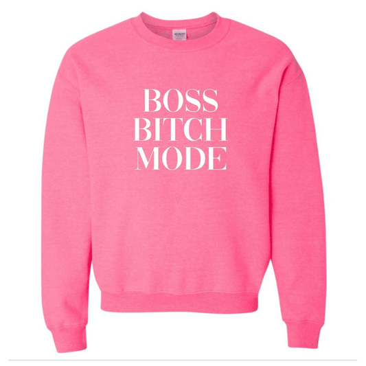 The “The Boss B” Sweatshirt - Sista Sista Kreations 