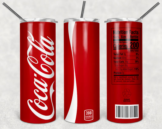 Soda Themed Stainless Steel Tumblers