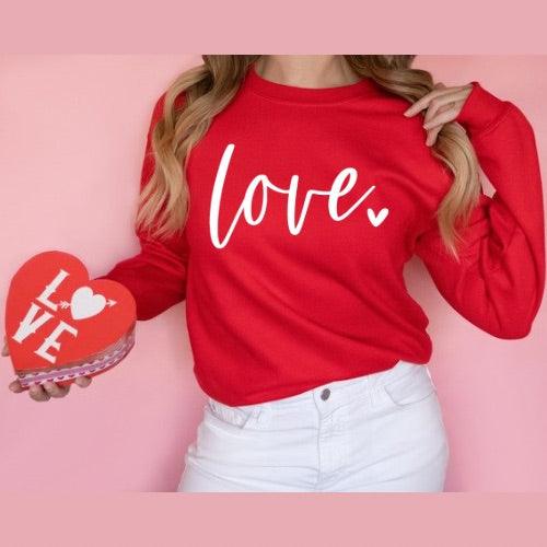 The “LOVE” Swetshirt - Sista Sista Kreations 